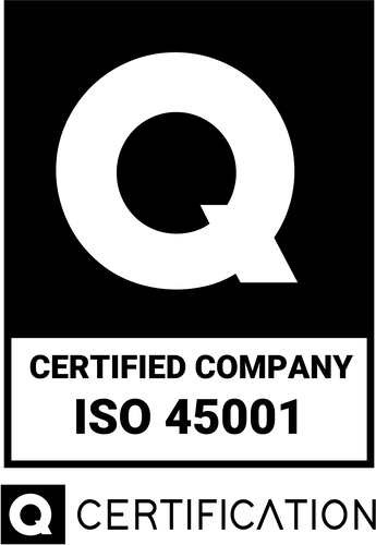 ISO 45001 Certified Company