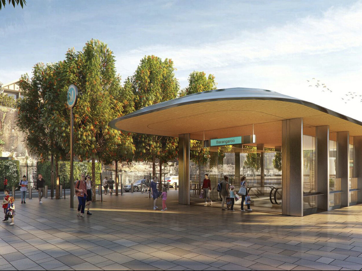 Barangaroo Metro Station