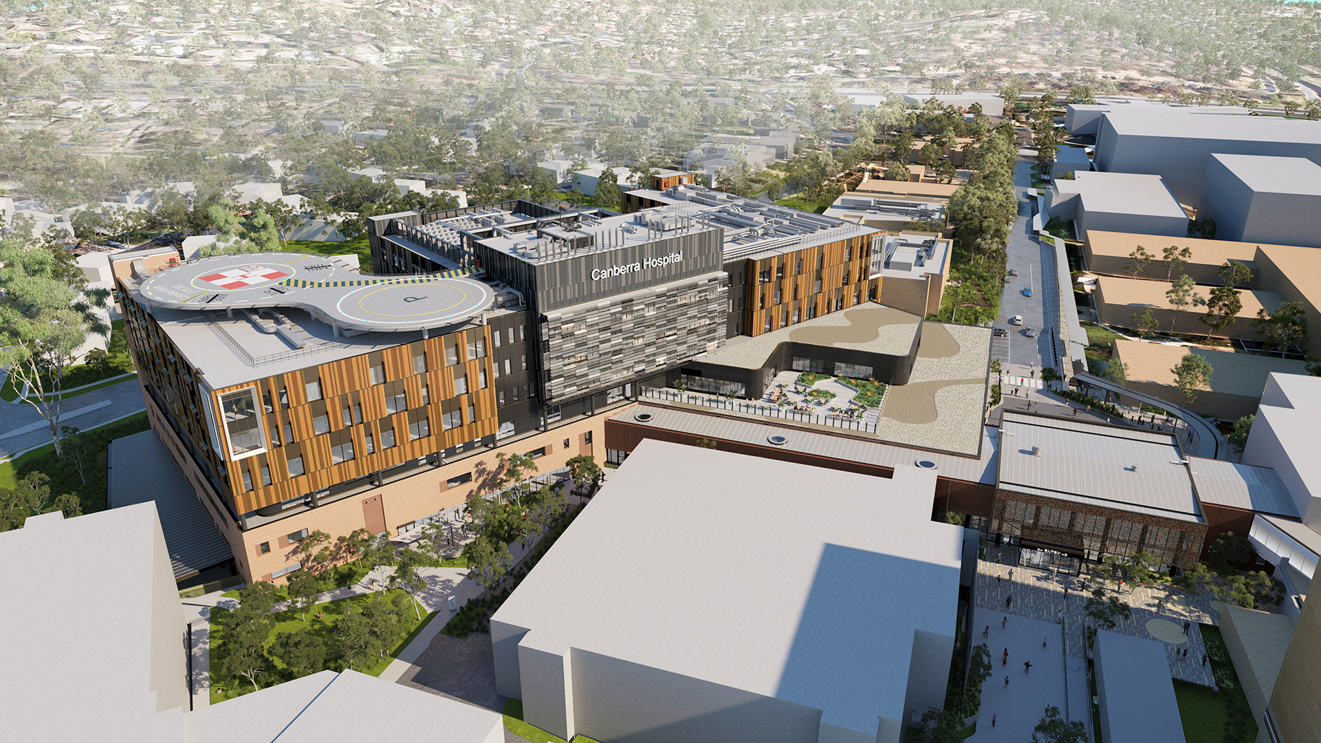 ACT, Axis Plumbing, Canberra Hospital Expansion Project, Multiplex Construction